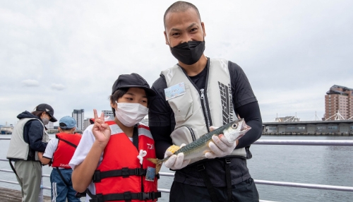 【海釣り自然塾】親子で緑の島海釣り体験​